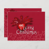 LoVeLY Weihnachtswünsche Einladung (Vorne/Hinten)