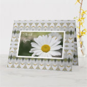 Lovely White Daisy Karte (Gelbe Blume)