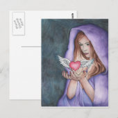 LoveMagic Postkarte (Vorne/Hinten)