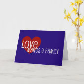 LoveMakesAFamily Karte (Gelbe Blume)