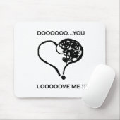 lovemeblack.pdf mousepad (Mit Mouse)
