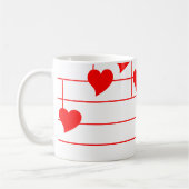Love'n Anmerkungen Kaffeetasse (Links)