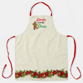 Loven from Oven Christmas Gingerbread Man Schürze (Vorderseite)