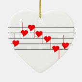 Love'n merkt Verzierung Keramik Ornament (Hinten)