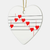 Love'n merkt Verzierung Keramik Ornament (Links)