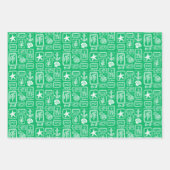 LoveNotes vom Sea Beach Ocean Modernes CUSTOM Geschenkpapier Set (Vorderseite 2)