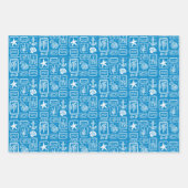 LoveNotes vom Sea Beach Ocean Modernes CUSTOM Geschenkpapier Set (Vorderseite 2)