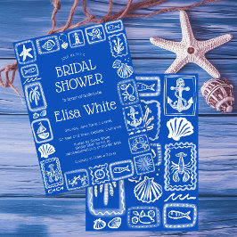 LoveNotes vom Sea Brautparty Modernes CUSTOM Einladung