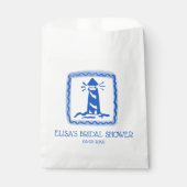 LoveNotes vom Sea Lighthouse CUSTOM Brautparty Geschenktütchen (Vorderseite)