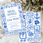 LoveNotes vom Sea Modern CUSTOM Brautparty Einladung