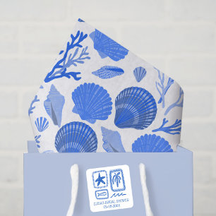 LoveNotes vom Sea Niedlich Beach CUSTOM Brautparty Quadratischer Aufkleber