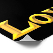 Loveoneanotherposter Poster (Ecke)