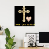 Loveoneanotherposter Poster (Heimbüro)