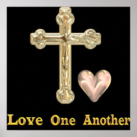 Loveoneanotherposter Poster (Vorne)