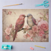Lover Birds Seidenpapier (Basteln)