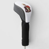 Lover Bones � Funny Romantic Skeleton Golf Headcover (angewinkelt)