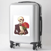 Lover Bones - Funny Romantic Skeletts Aufkleber (Koffer)