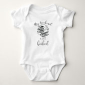 Lover Book Nerd Reader Weekend Alle gebucht Baby Strampler (Vorderseite)