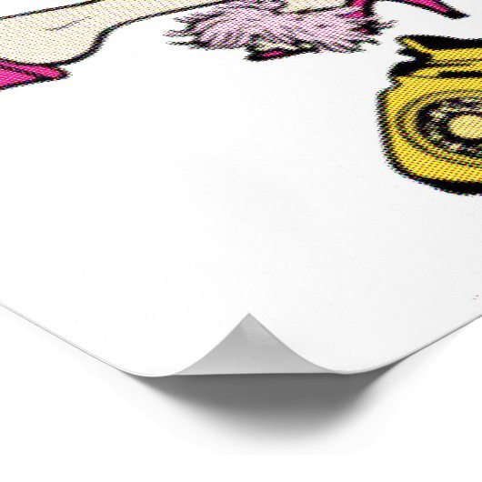 Lover Boy Limited Edition Print Poster (Ecke)