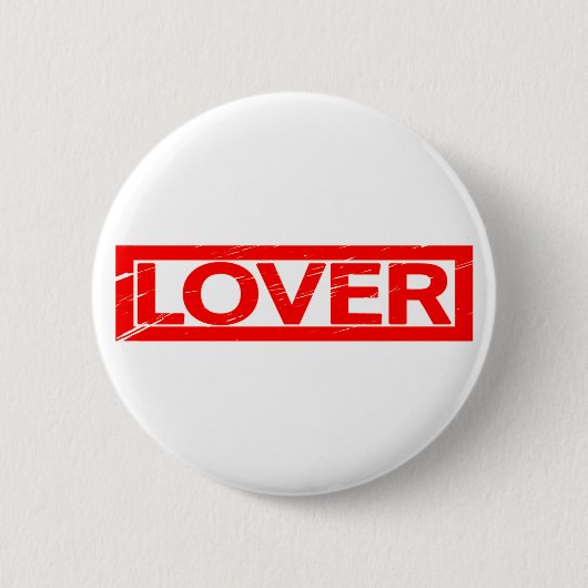 Lover Briefmarke Button (Vorderseite)
