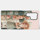 Lover buchen | Anne von Green Gables | Blumenbüche Samsung Galaxy Hülle (Rückseite (Horizontal))