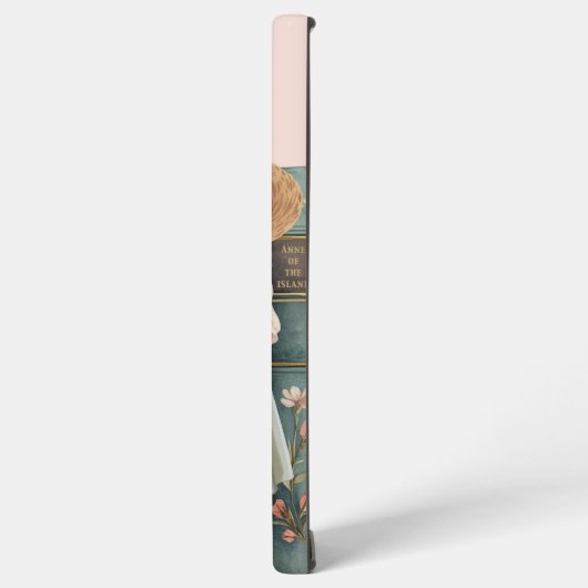 Lover buchen | Anne von Green Gables | Blumenbüche Samsung Galaxy Hülle (Linke Seite)