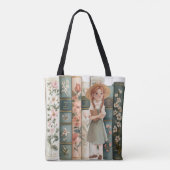 Lover buchen | Anne von Green Gables | Blumenbüche Tasche (Rückseite)
