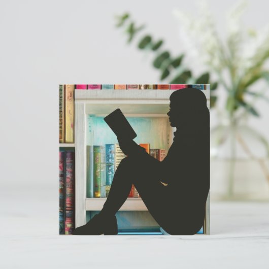 Lover buchen feiertagskarte (Stehend Vorderseite)