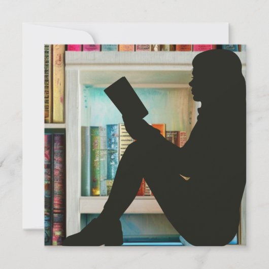 Lover buchen feiertagskarte (Vorderseite)