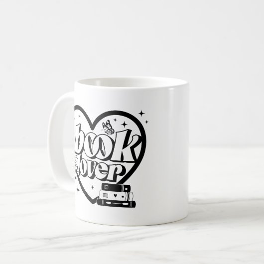 Lover buchen kaffeetasse (Vorderseite Links)
