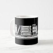 Lover buchen kaffeetasse (Vorderseite Links)