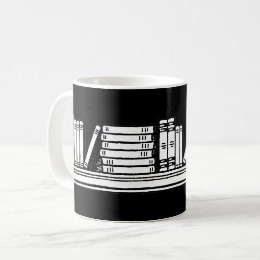 Lover buchen kaffeetasse (Vorderseite Links)