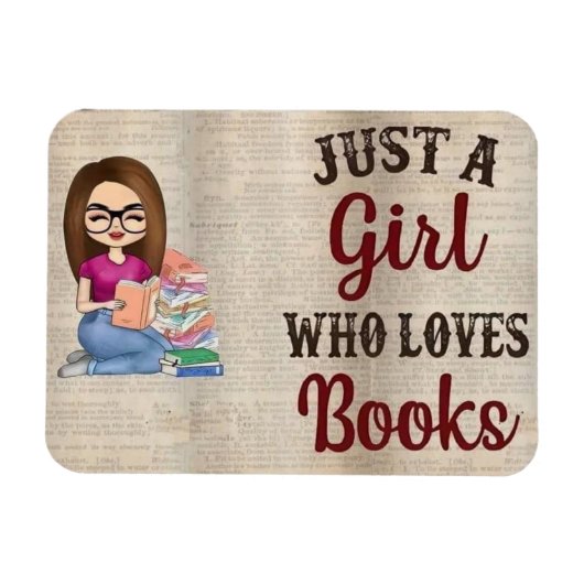 Lover buchen magnet (Horizontal)