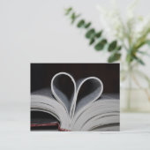 Lover buchen postkarte (Stehend Vorderseite)