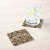 Lover buchen rechteckiger pappuntersetzer (Vor Ort)