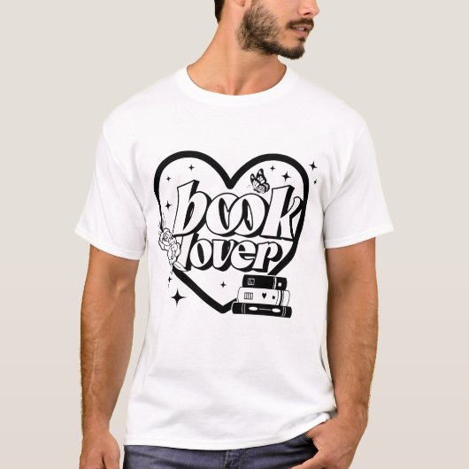Lover buchen T-Shirt (Vorderseite)