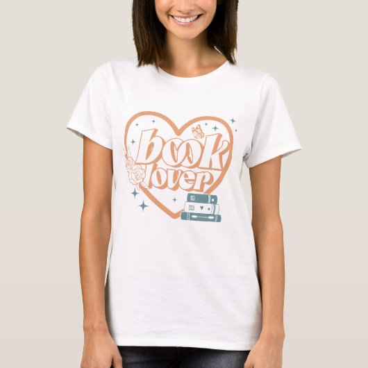 Lover buchen T-Shirt (Vorderseite)