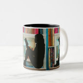 Lover buchen zweifarbige tasse (VorderseiteRechts)