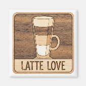 Lover Cafe Decor Magnet (Vorne)