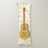 Lover Design für spielende Gitarrist Music Lover Seitenschläferkissen (Rückseite (Vertikal))