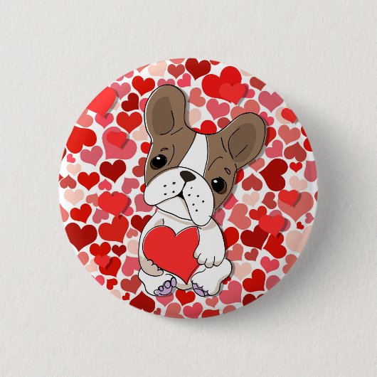 Lover Dog Button (Vorderseite)