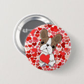 Lover Dog Button (Vorne & Hinten)