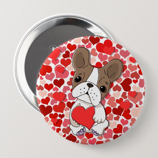Lover Dog Button (Vorne & Hinten)