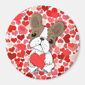 Lover Dog Magnet (Vorne)