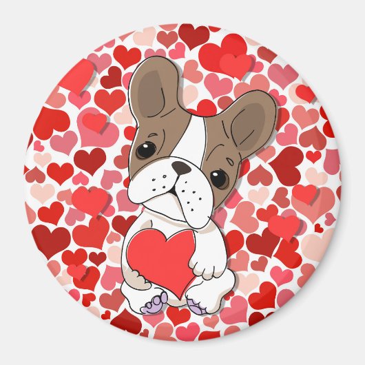 Lover Dog Magnet (Vorne)