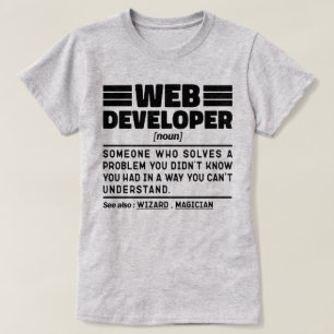 Lover für die Coole Computerprogrammierung von Web T-Shirt