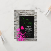 Lover Geburtstag Karte (Vorderseite/Rückseite Beispiel)