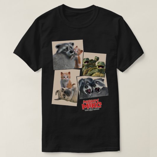 Lover gibt Mighty Mike Geschenke für Filmfans T-Shirt (Design vorne)
