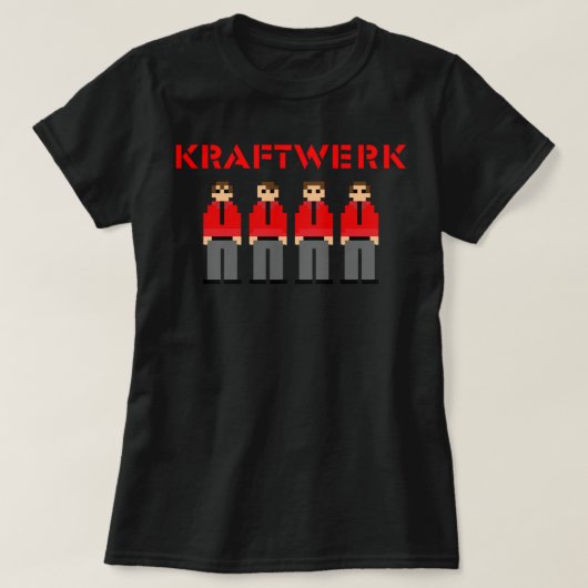 Lover Gift Electronic Kraftwerk Music Gift für Bir T-Shirt (Design vorne)
