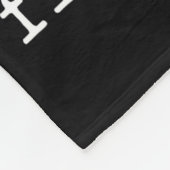 Lover Goose And Fighter Goose, Funny Couple Goose Fleecedecke (Ecke)